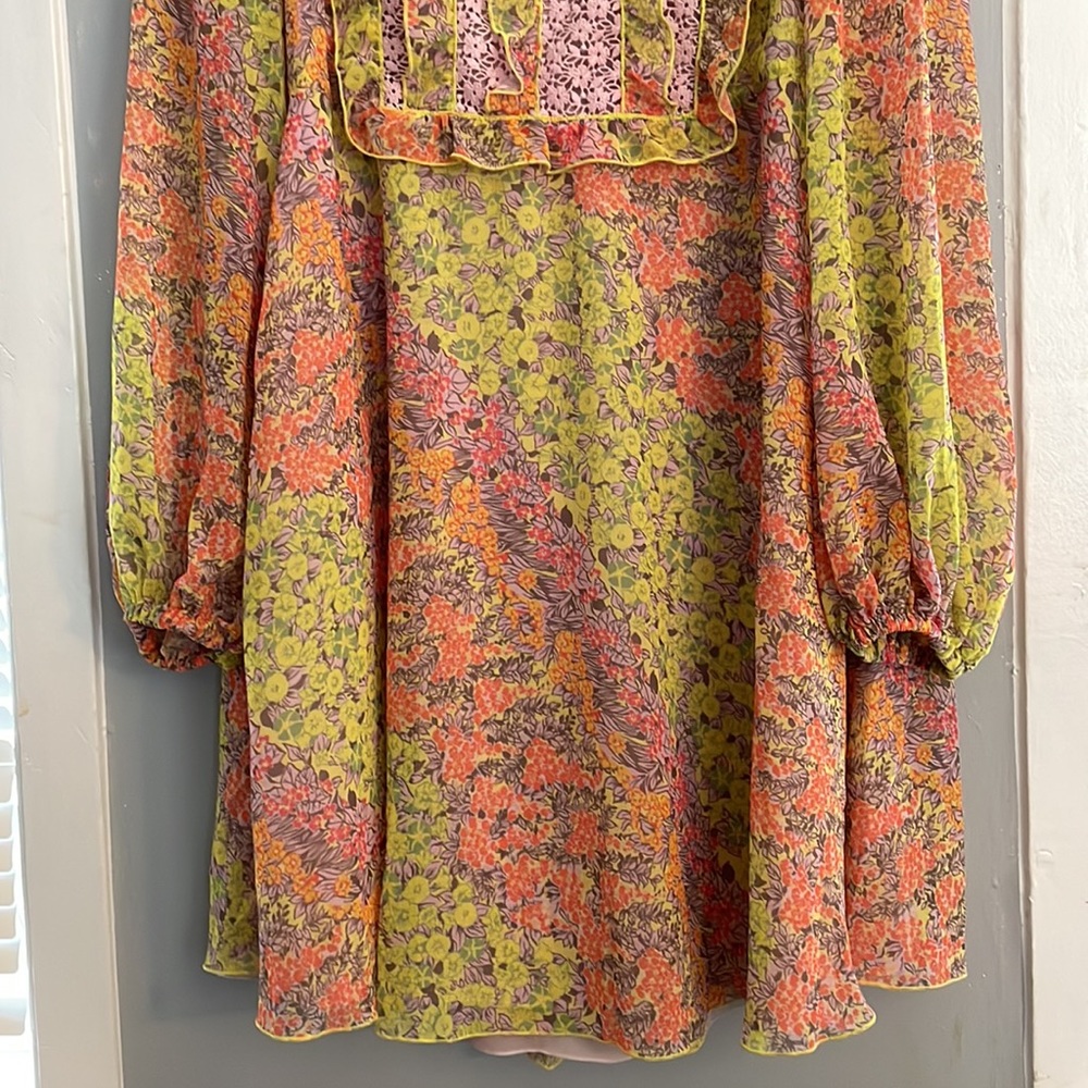 GIAMBA FLORAL DRESS - Picture 3 of 10